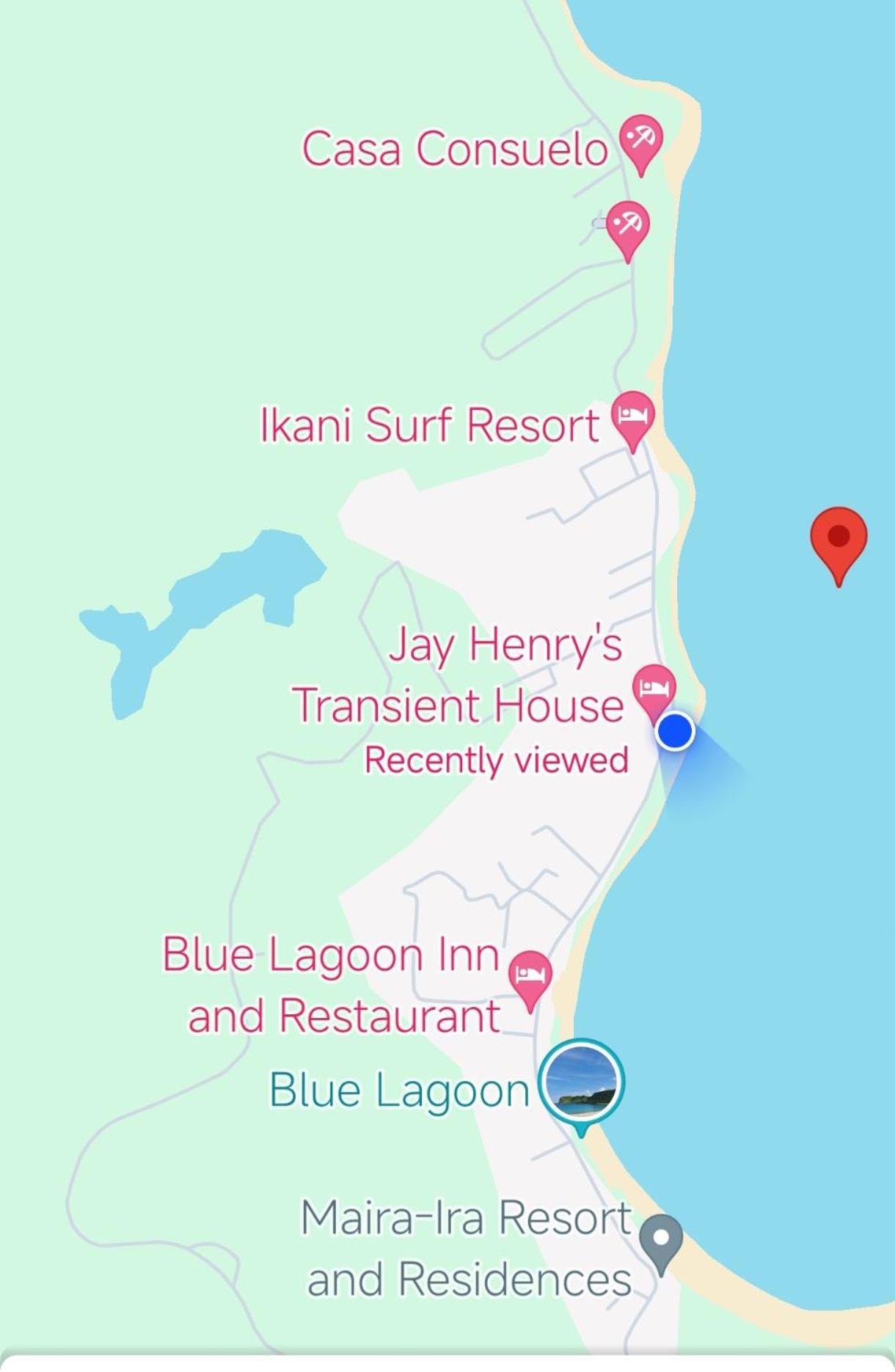 Jay Henry Transient Beach House, B Pagudpud, Blue Lagoon Beach Экстерьер фото