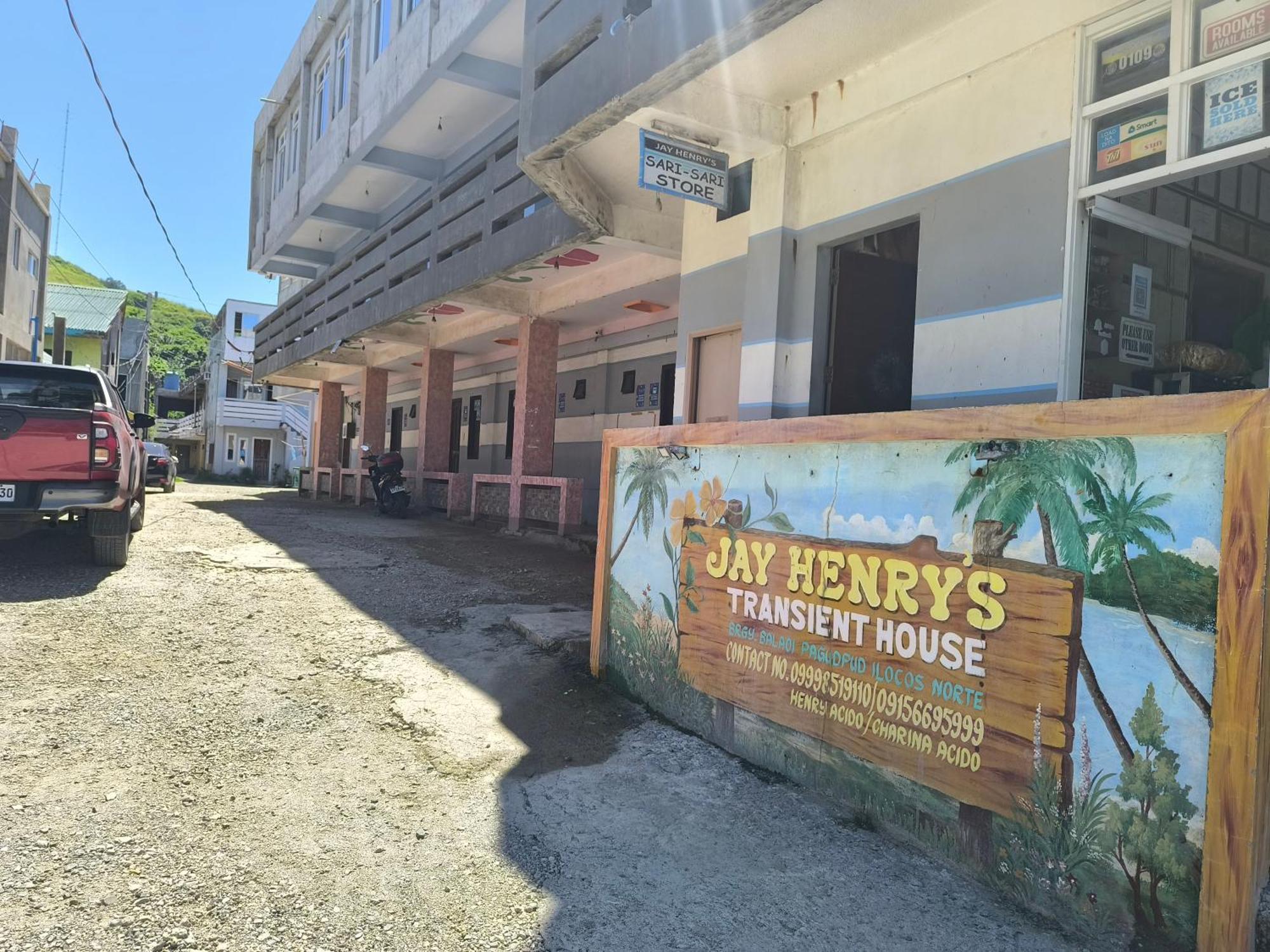 Jay Henry Transient Beach House, B Pagudpud, Blue Lagoon Beach Экстерьер фото